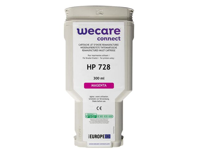 Blekk WECARE HP 728 F9K16A Magenta