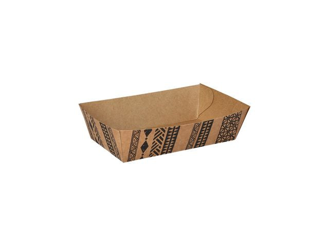 Takeawaybeger 3,5x10,5x14cm brun (400)