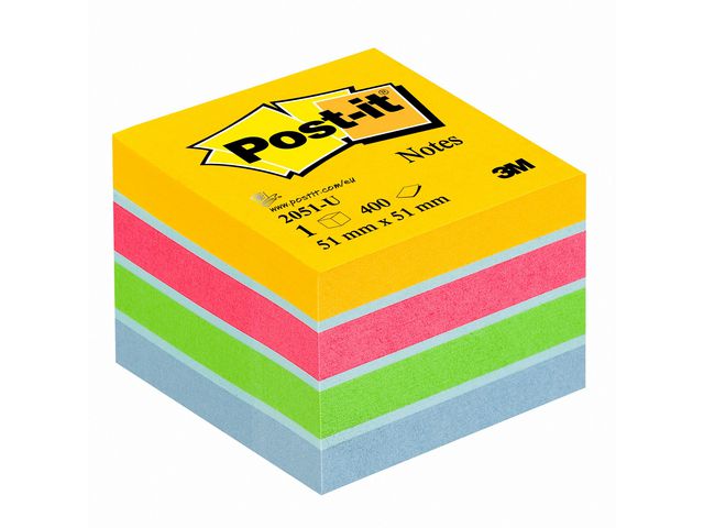 Note cube POST-IT 76x76 ultra colours