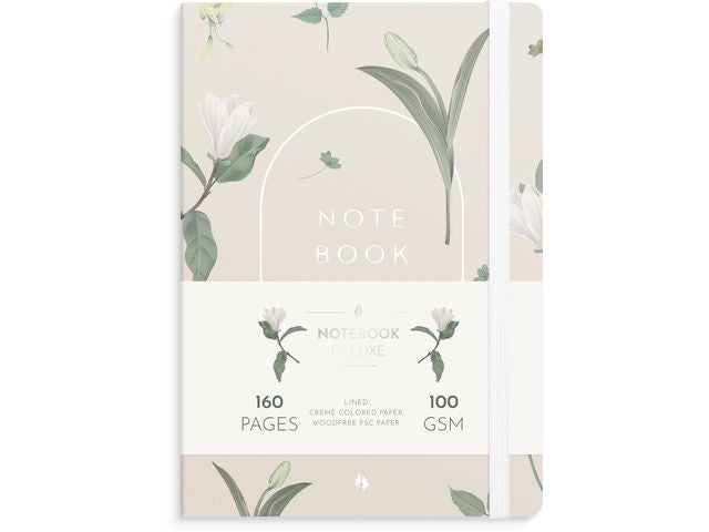 Notatbok BURDE Deluxe A5 floral