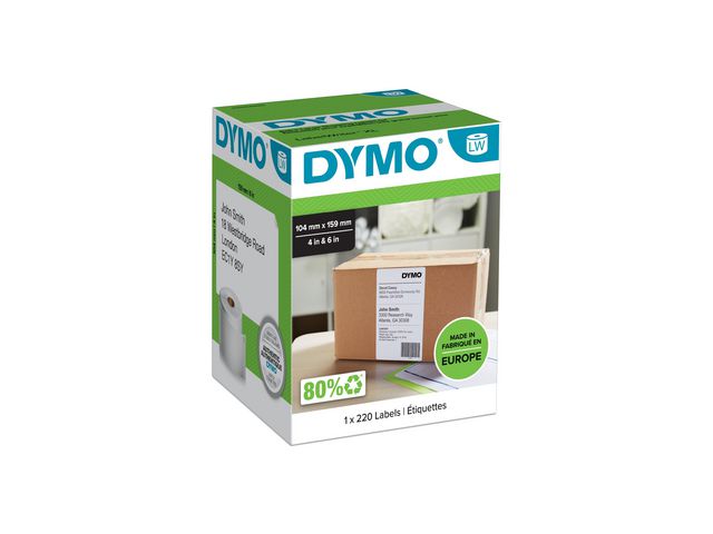 Etikett DYMO LW XL 104x159 Frakt (1x220)