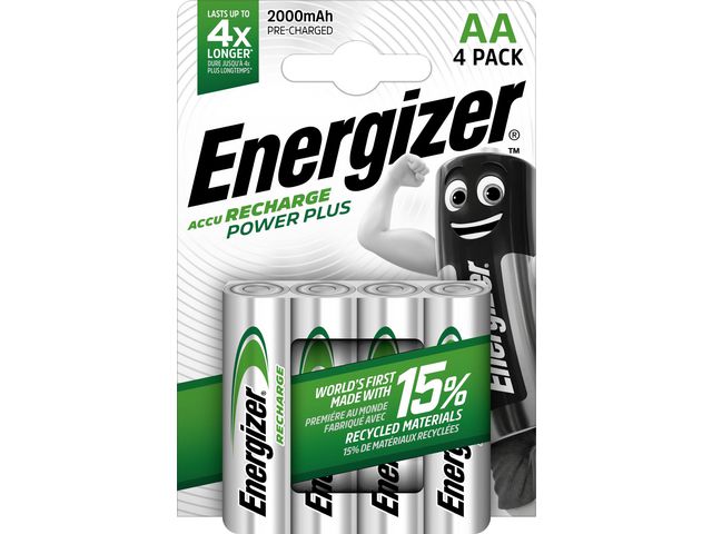 Batteri ENERGIZER Recharge AA/NH15(4)