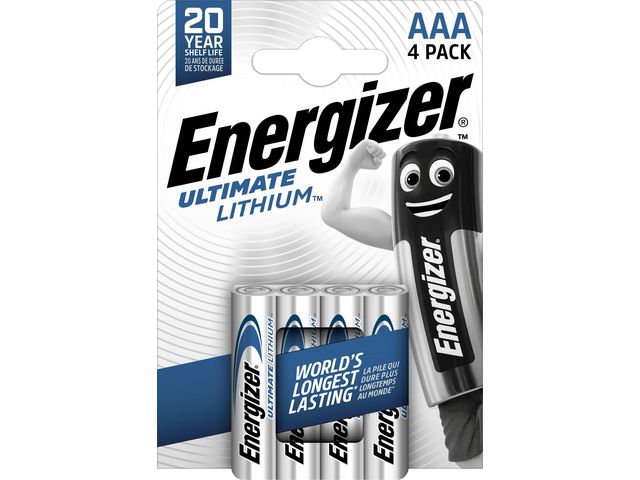 Batteri ENERGIZER U.Lithium AAA/LR03 (4)