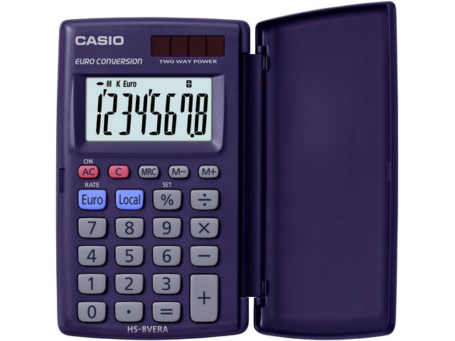 Lommekalkulator CASIO HS-8VERA