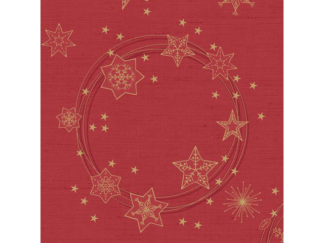 Serviett DUNILIN 40cm Star Shine Red(45)