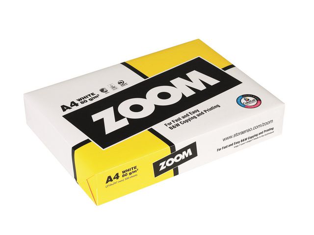 Kopipapir ZOOM A4 80g (500)