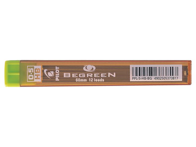 Pencil lead PILOT Begreen 05 HB (12)