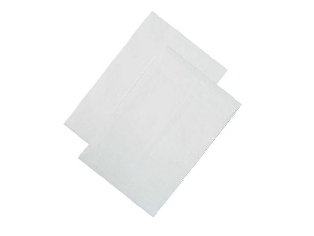 Prøvepose 250x353x40mm hvit 140g (250)