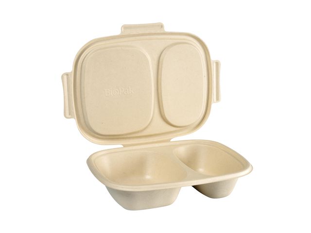 Varmmatboks DUNI 900ml 2R bagasse (50)