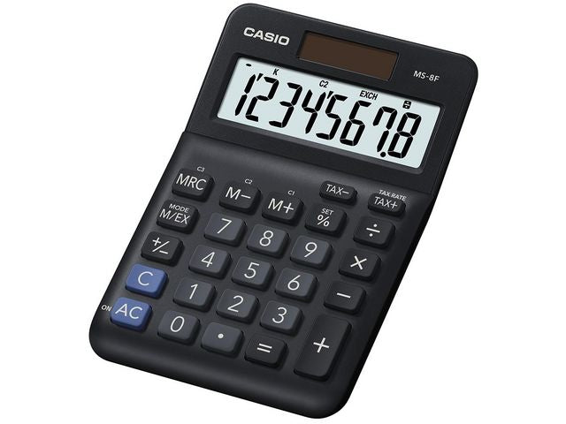 Desk calculator CASIO MS-8F Mini Black