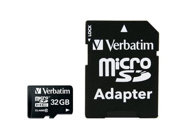 Minne VERBATIM MICRO SDHC 32GB