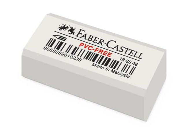 Viskelær FABER CASTELL 188648PVC fri(48)