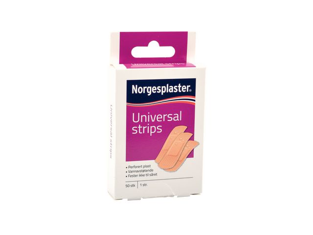 Plaster NORGESPLASTER Uni. Økonomi 50stk