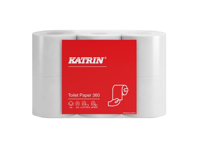 Toalettpapir KATRIN resirk. 2L 360 (42)