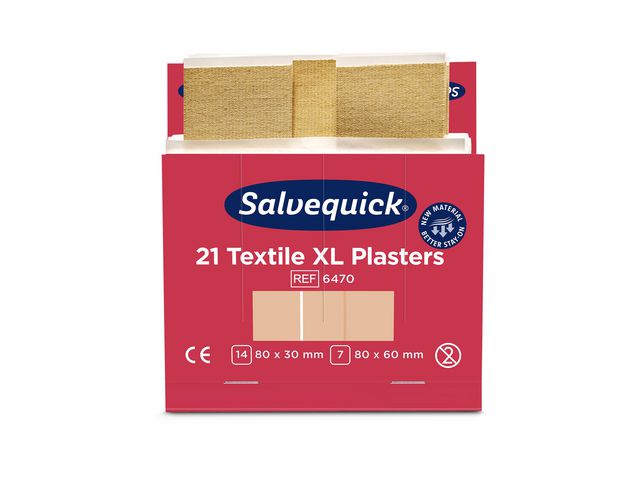 Plaster SALVEQUICK tekstil XL refill(21)