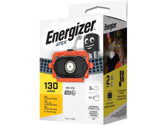 Hodelykt ENERGIZER Atex 3AAA 130LU