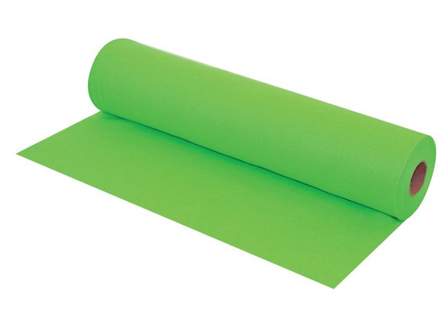 Decorative felt 0.45x5 m light green