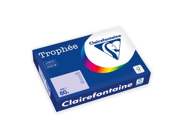 Kopipapir TROPHEE A4 80g fiolett (500)