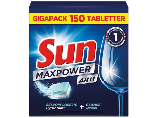 Dishwasher SUN All in 1 MaxPower (150)