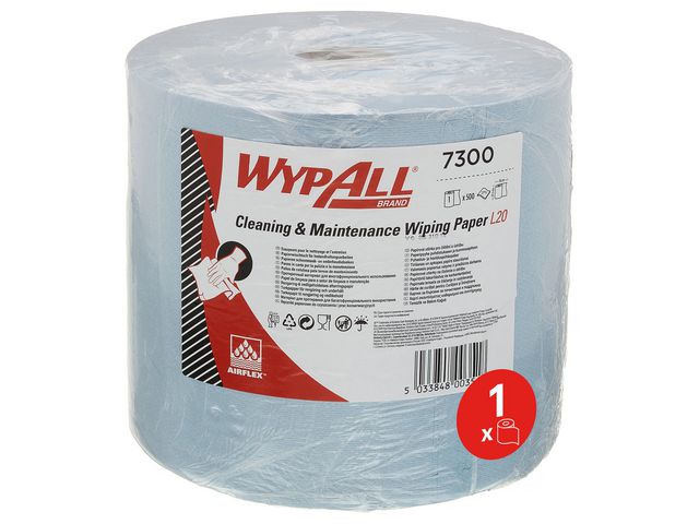 Industrial dry WYPALL 2L 190m blue