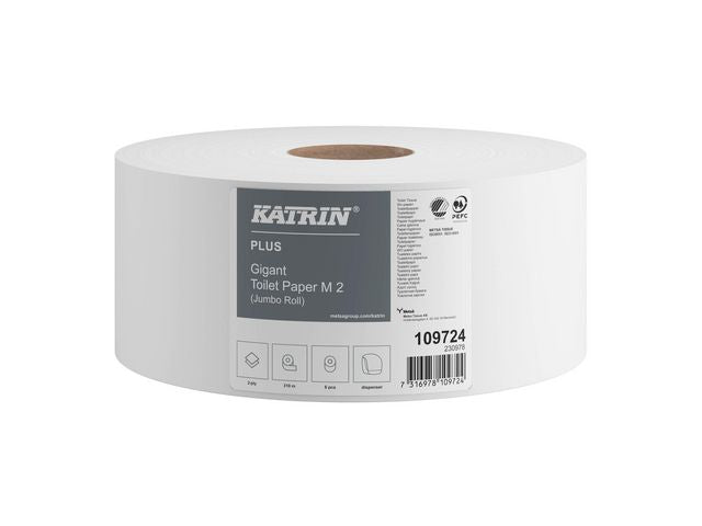 Toalettpapir KATRIN Plus G M 2L 310m (6)