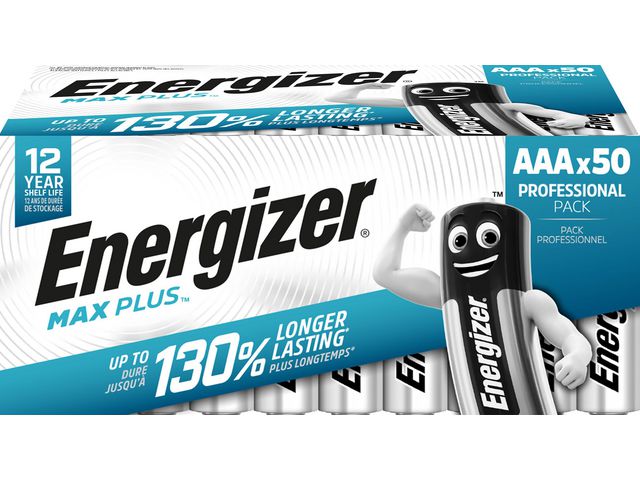 Batteri ENERGIZER Max Plus AAA (50)