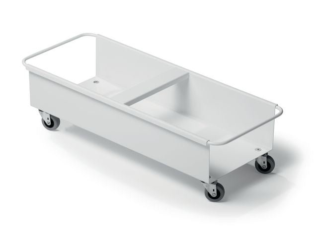 Cart DURABLE for 2 pieces of furniture. 40L white