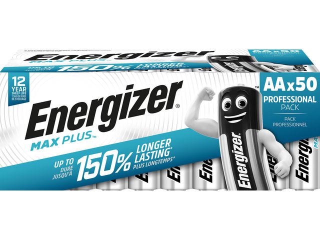 Batteri ENERGIZER Max Plus AA (50)