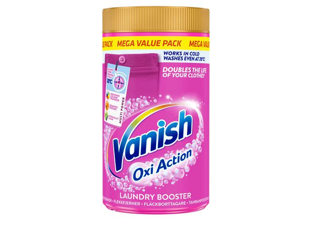 Flekkfjerner VANISH Pink Powder 1,5kg