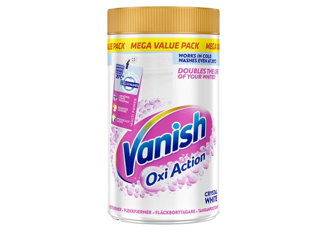 Flekkfjerner VANISH White Powder 1,5kg