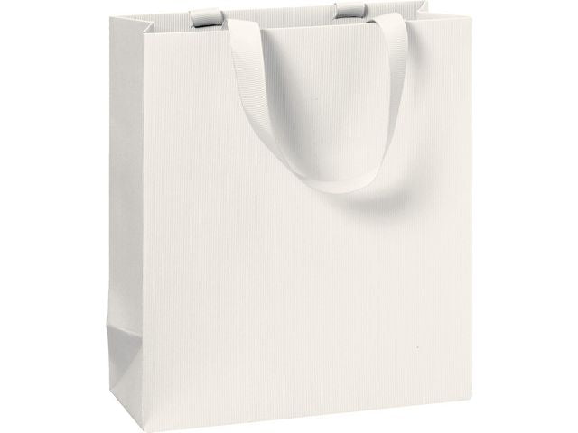 Gift bag 18x8x21 cream