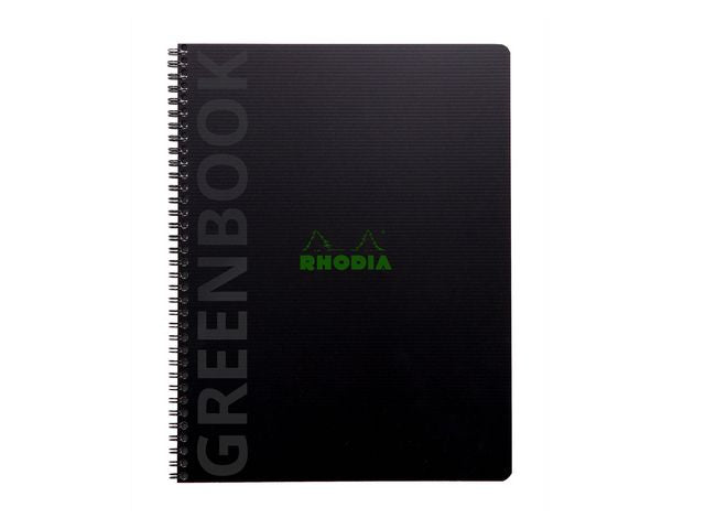 Notatbok RHODIA GreenBook A4+ 90g ruter