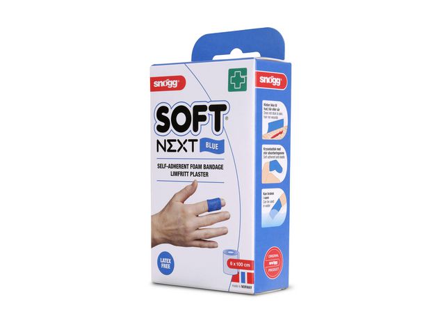 Plaster Soft NEXT 6cmx1m Blue