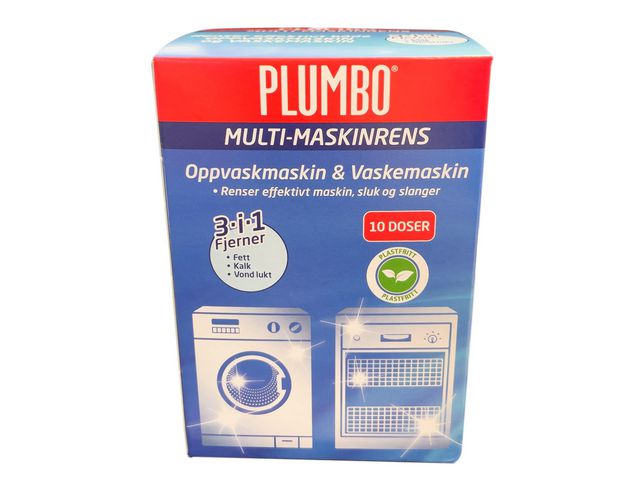 Machine cleaner PLUMBO Multi Powder bags(10)