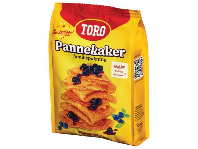 Pannekakemiks TORO familiepakning 522g