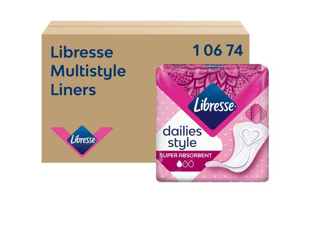 Panty liners LIBRESSE Multistyle (150)