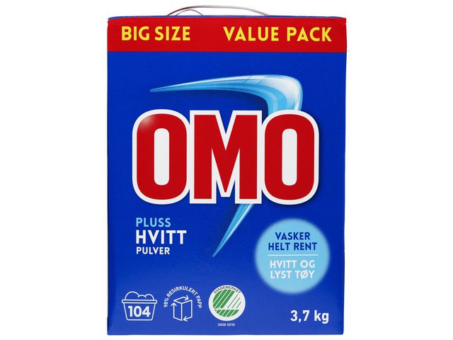 Laundry OMO Plus White 3.7kg