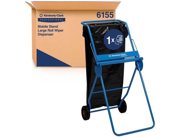 Stand KCP for drying roll mobile large blue