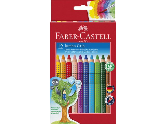 Fargeblyant FABER-CASTELL Jumbogrip (12)