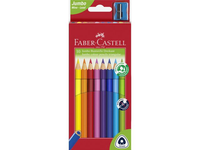 Fargeblyant FABER-CASTELL Grip trekan(10