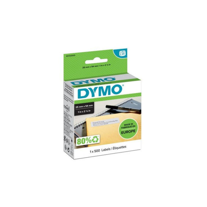 Etikett DYMO retur 25x54mm (500)